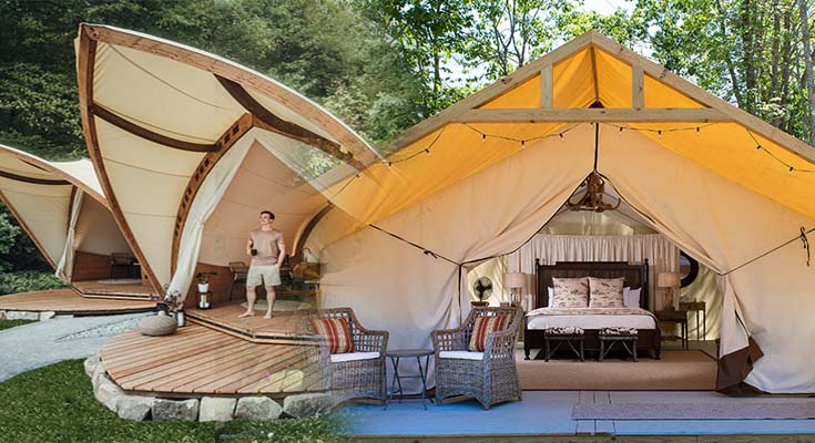 Glamping in Style: Luxury Camping Tents Redefining Outdoor Comfort