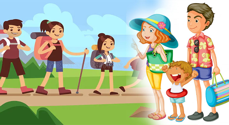 Illustrating Adventure: Family Vacation Clipart Inspirations