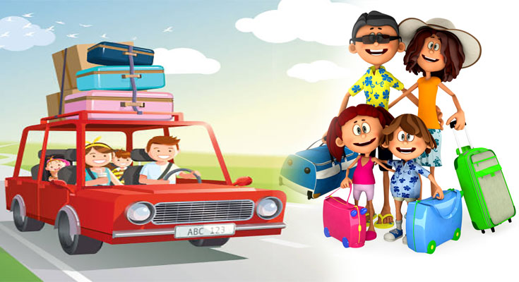 Artistic Adventures: Using Clipart to Remember Family Vacations